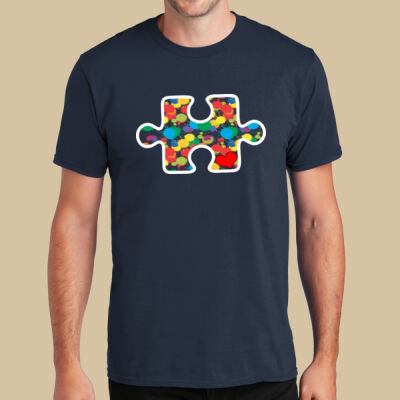 Adult T-Shirt - Autism Awareness - Puzzle Piece Thumbnail