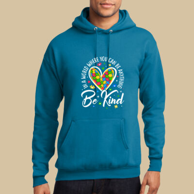 Adult Hoodie - Autism Awareness - Be Kind Heart Thumbnail