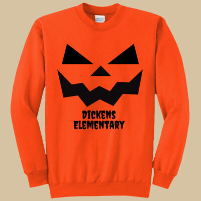 Adult Crewneck - Fall Holidays - Jack O' Lantern Thumbnail
