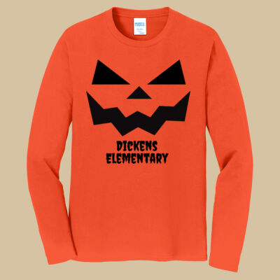 Adult Long Sleeve Shirt - Fall Holidays - Jack O' Lantern Thumbnail