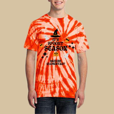 Adult Tie-Dye T-Shirt - Fall Holidays - Spooky Season Thumbnail