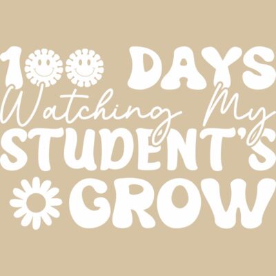 100 Days Grow - White Thumbnail