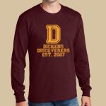 Staff Maroon Long Sleeve Shirt - Dickens Thumbnail