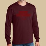Staff Maroon Long Sleeve Shirt - Dickens Thumbnail
