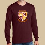 Staff Maroon Long Sleeve Shirt - Dickens Thumbnail